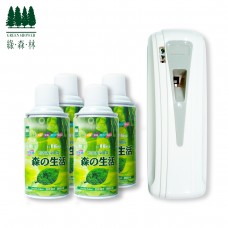 【綠森林】芬多精清淨噴霧罐300ml 四瓶組 贈 光控造氧機